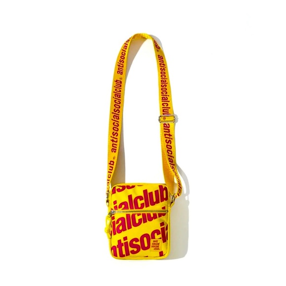 AntiSocialSocialClub- Belong2You Messenger Bag- Yellow- NWOT. RARE!!!! 🧨 - Picture 1 of 3
